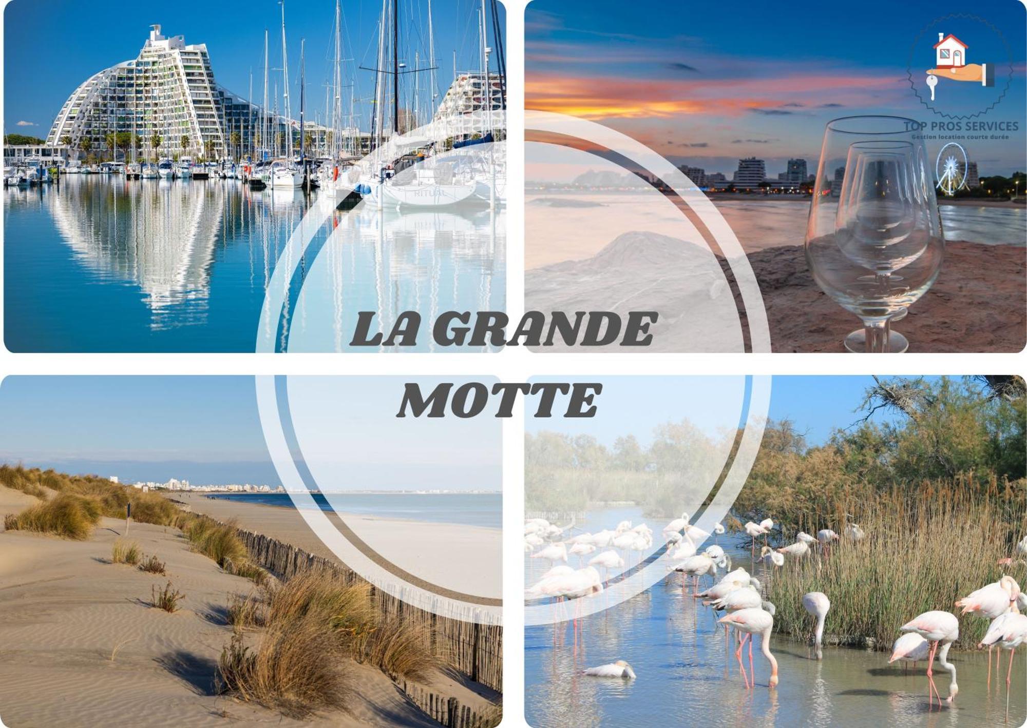 Le Farniente - Belle Terrasse Wifi Parking A 5 Min Des Plages - Top Pros Servicesconciergerie La Grande Motte エクステリア 写真